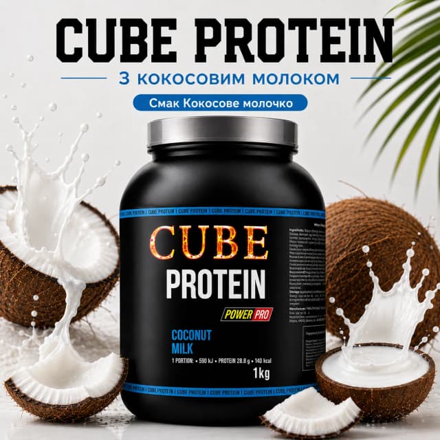 Whey Protein з кокосовим молоком